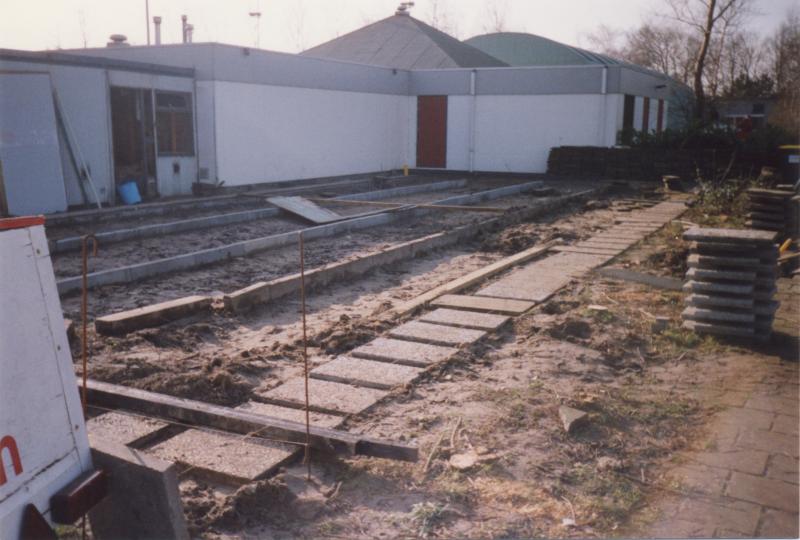 sloop oud onderkomen en herbouw